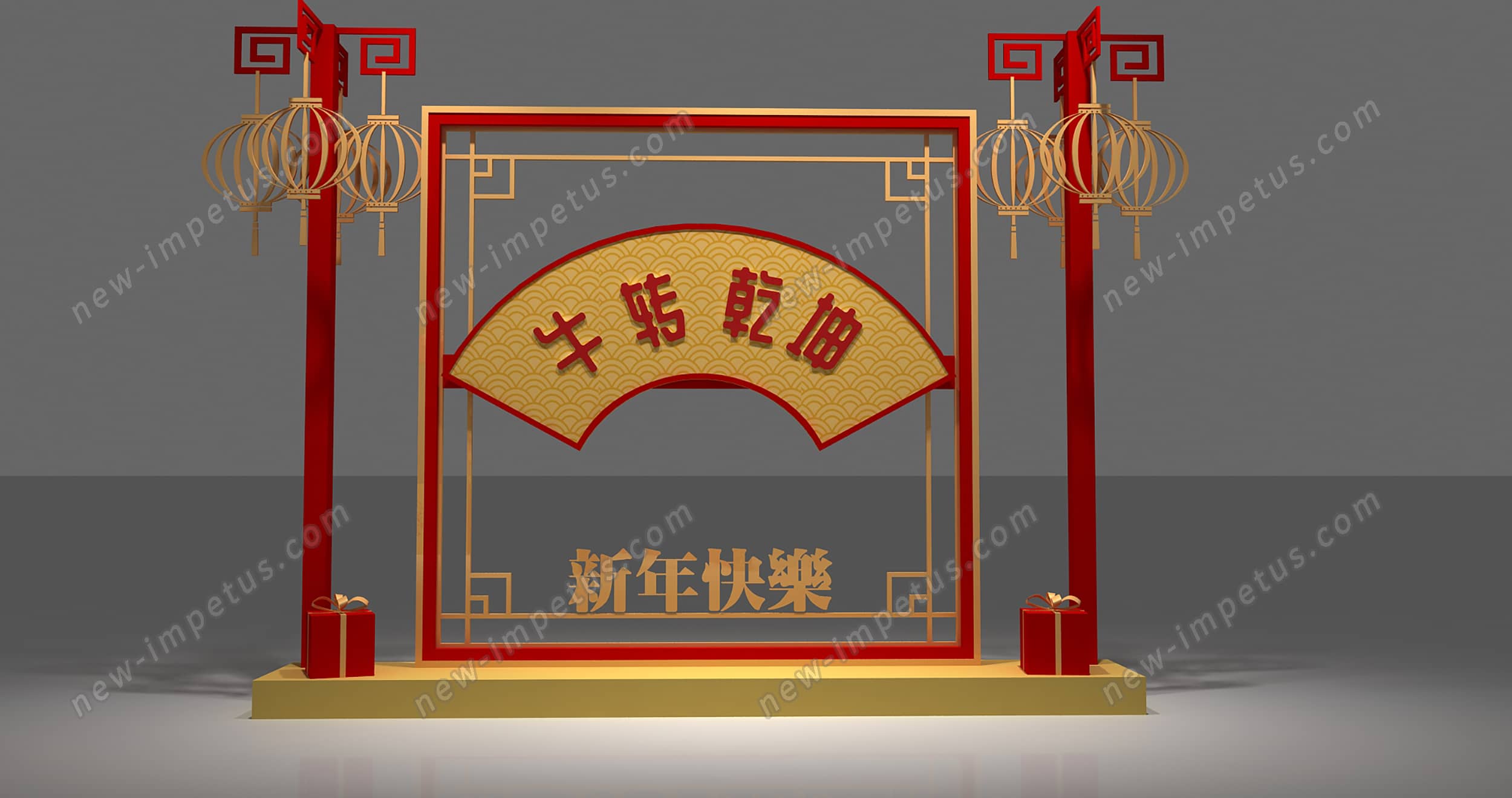 正佳廣場集市美陳設(shè)計(圖3)